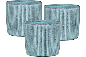 Scheurich 3X Solido Linea Flower Pots for Indoor and Outdoor Use