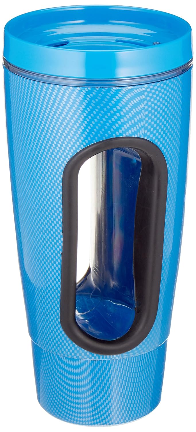 Sammons Preston - 24965 Easy Grip Hand in Mug, Internal Handle for Drinking Without Grasping Cup, Durable Polycarbonate, Assorted Colors, 16 oz. : Health & Household