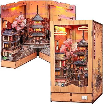 CUTEBEE Twilight Sakura Path Book Nook