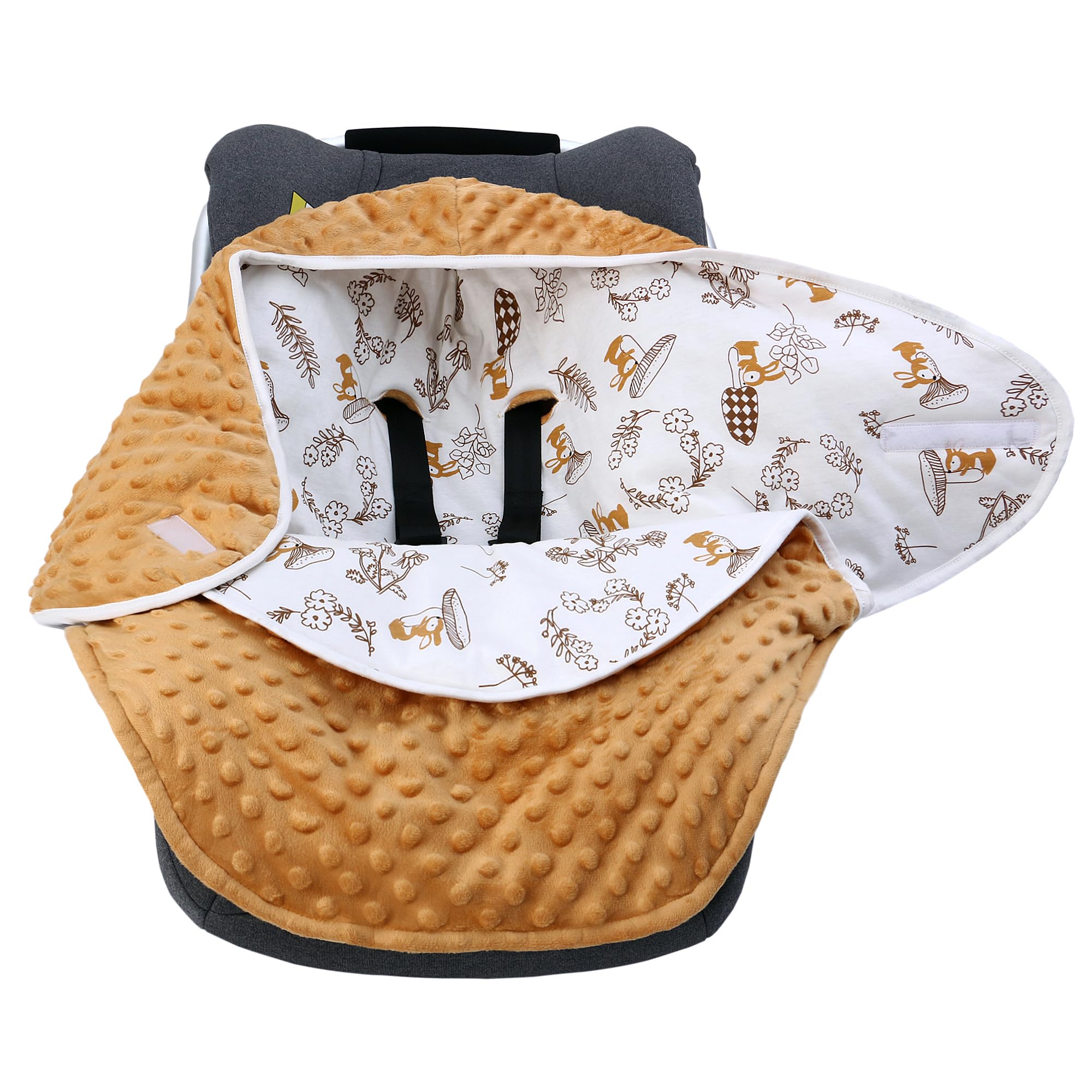 Couverture d'emmaillotage hiver Miracle Baby, le cadeau idéal pour bébé de 3 à 12 mois