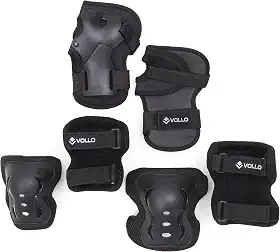 Kit Proteção Infantil Vollo Roller Skate Patins VKP001