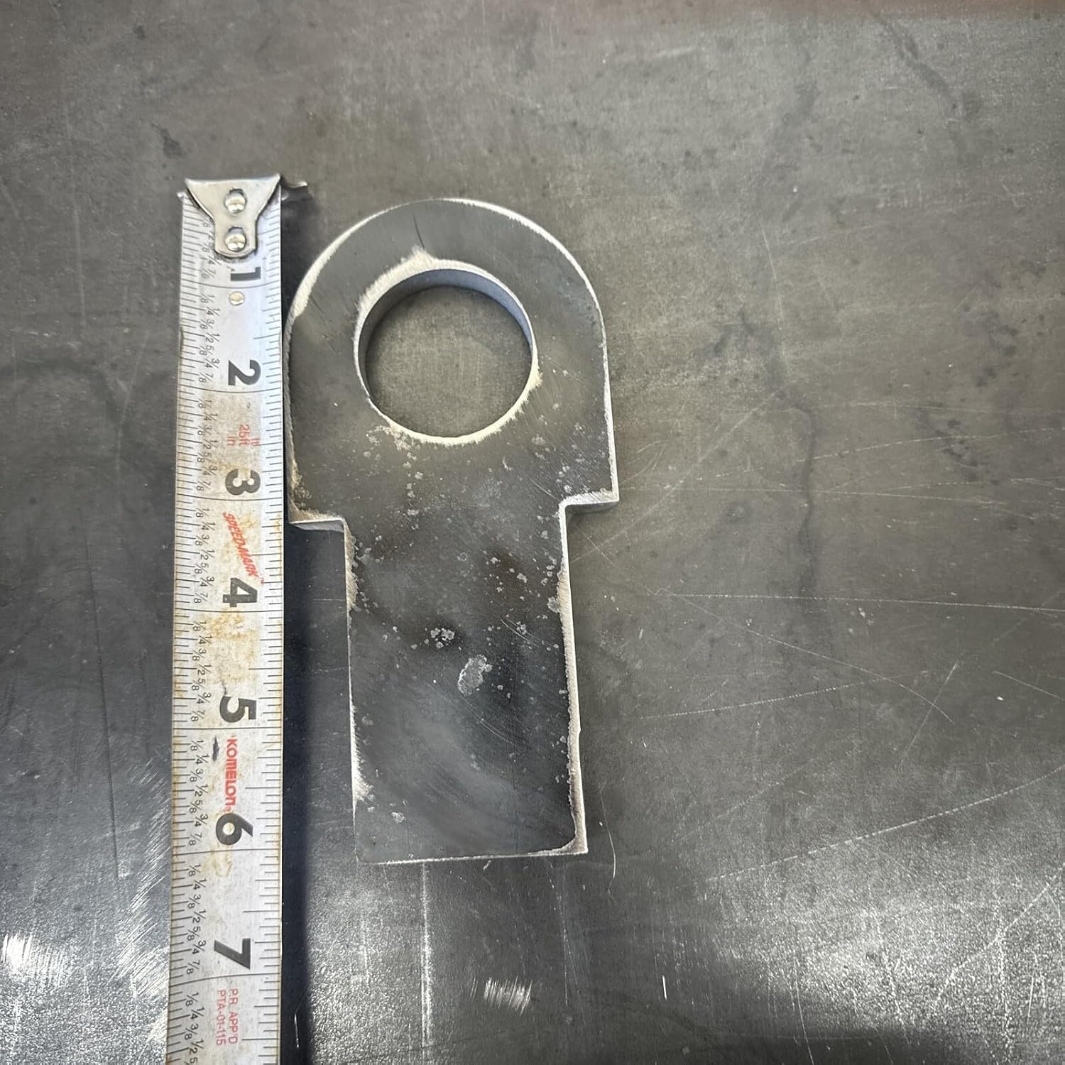 Heavy Duty Trailer Ramp Gate Hinges/Holders, 3/8 Inch Steel Plate, 1.5 Inch Clearance Hole, Weld Brackets Trailer and Ramp Side