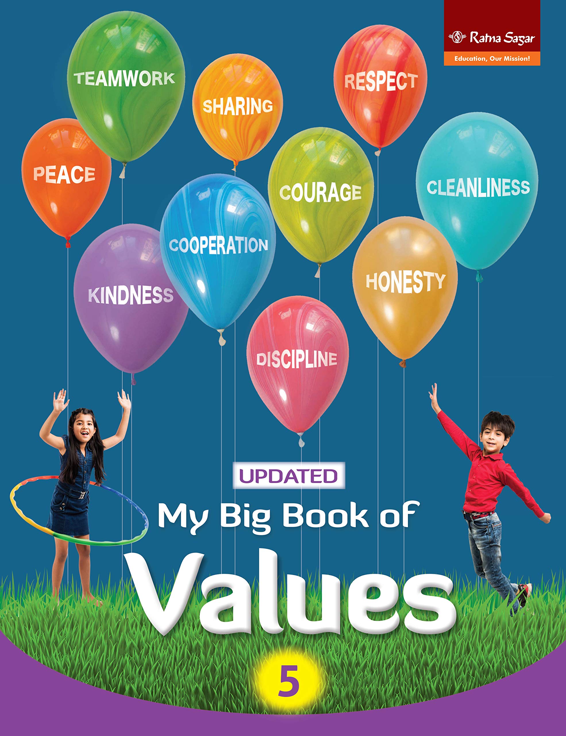Ratna Sagar Updated My Big Book Of Values 5 - Moral Education Book For Class 5 Paperback – 1 January 2020