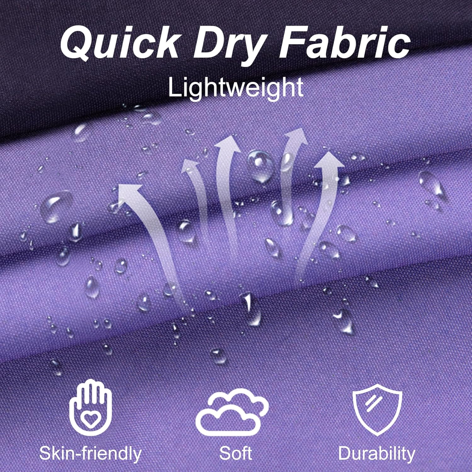 Mens Swim Trunks with Compression Liner 2 in 1 Quick Dry Swimming Shorts Swimwear Bathing Suits with Pockets - Image 5