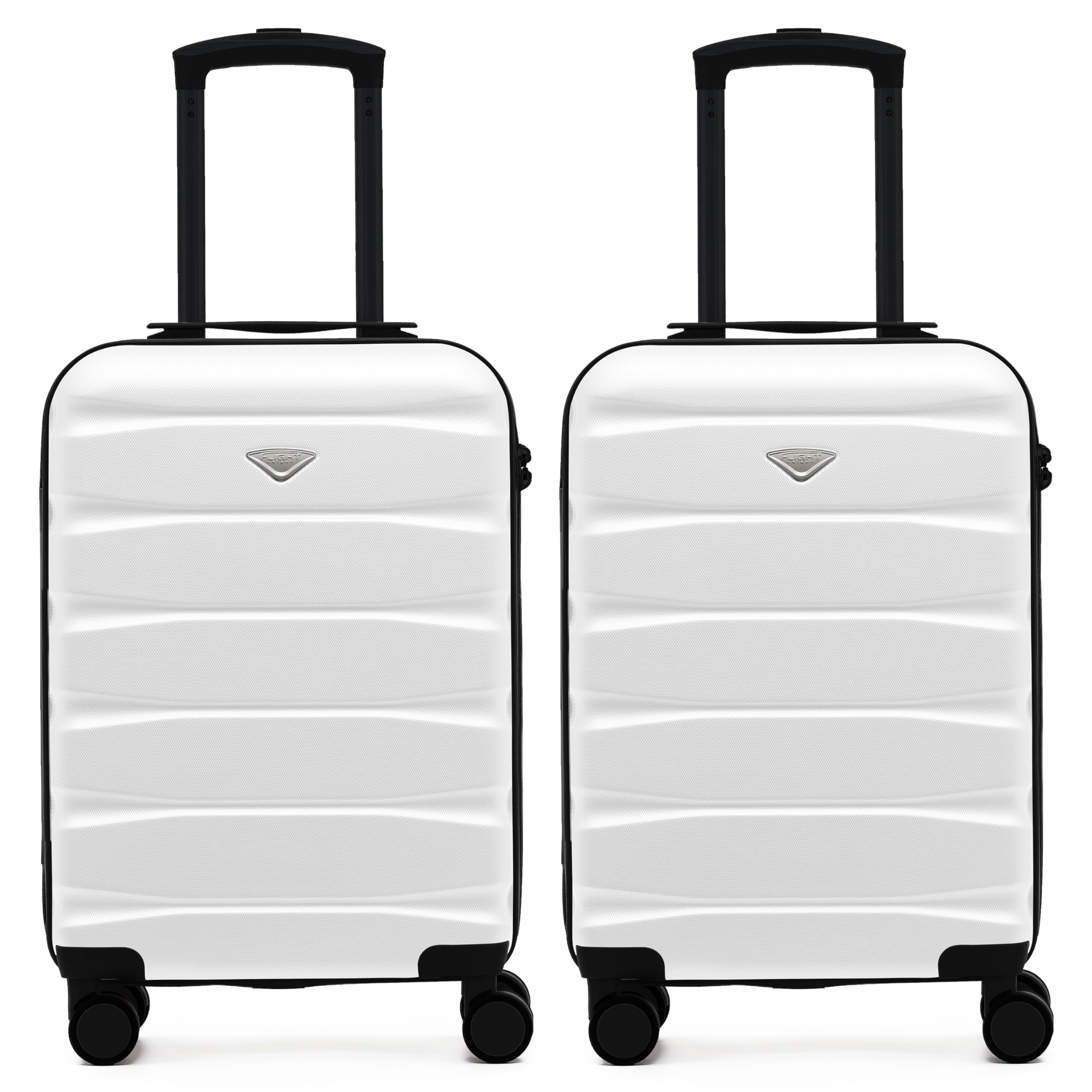 Flight Knight Underseat Cabin Suitcase 45x36x20cm | Free Hand Luggage for EasyJet & Wizz Air | Lightweight ABS Hard Shell with 8 Silent-Glide Spinner Wheels | Max Space Travel Bag — view 313