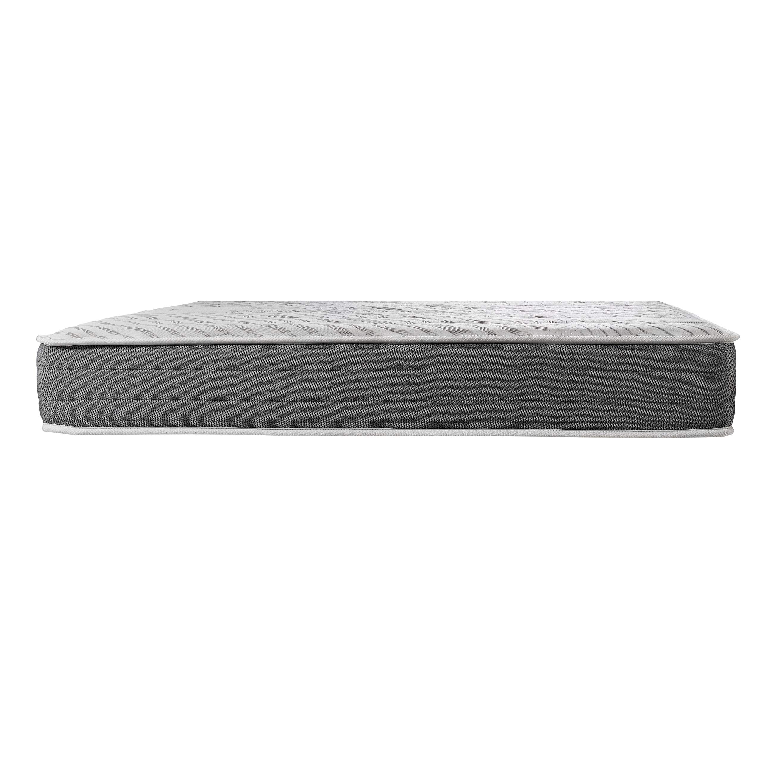 ROYAL SLEEP - Pack Descanso Montaje y Retirada de Usado Incluido | Colchón Viscoelástico Ceramic 23cm | 135x190 | Canapé Abatible Madera Gran Capacidad Blanco