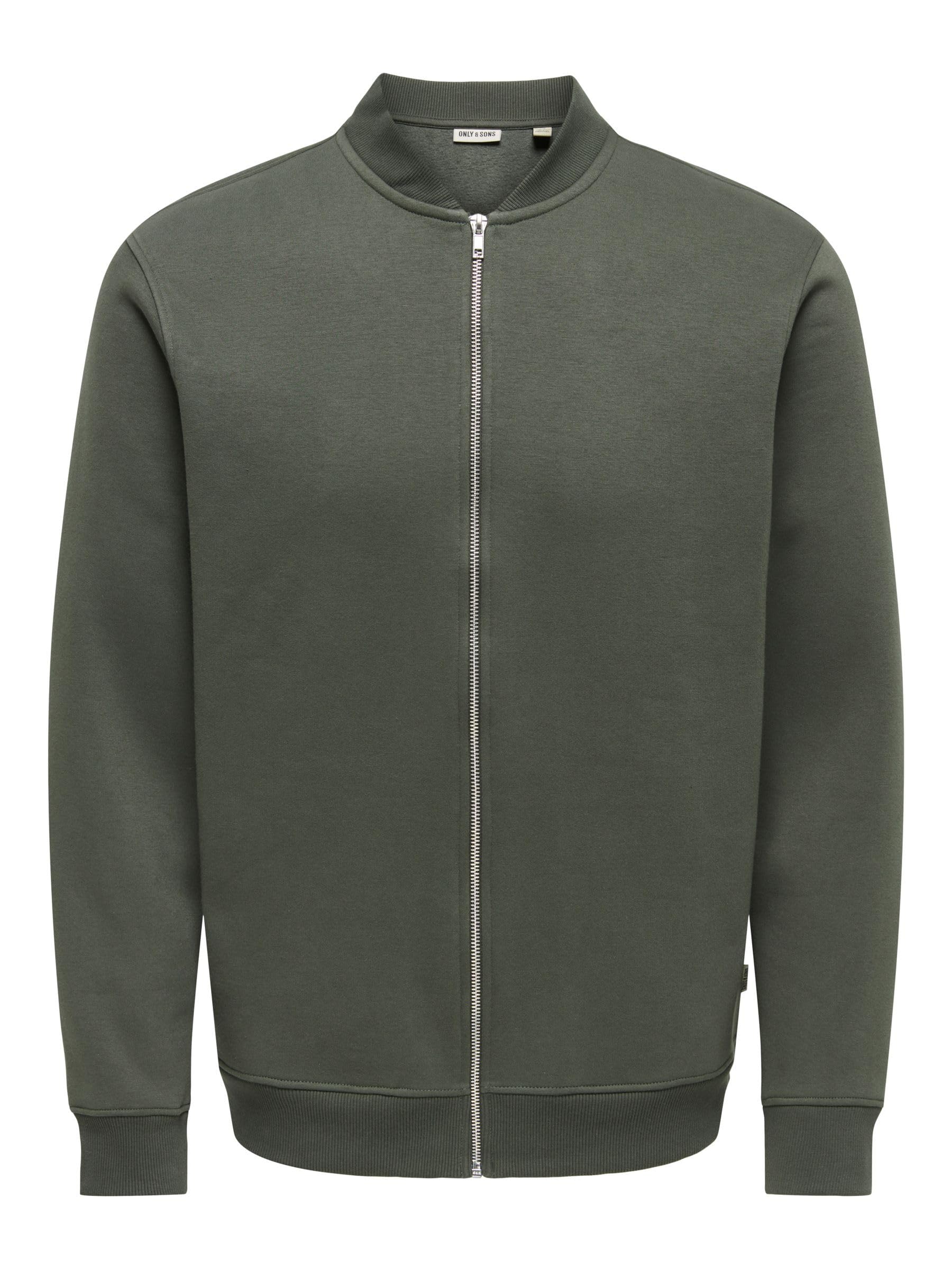 Only & Sons Onsceres Reg Zip Bomber Jck Noos, Beluga, S Uomo