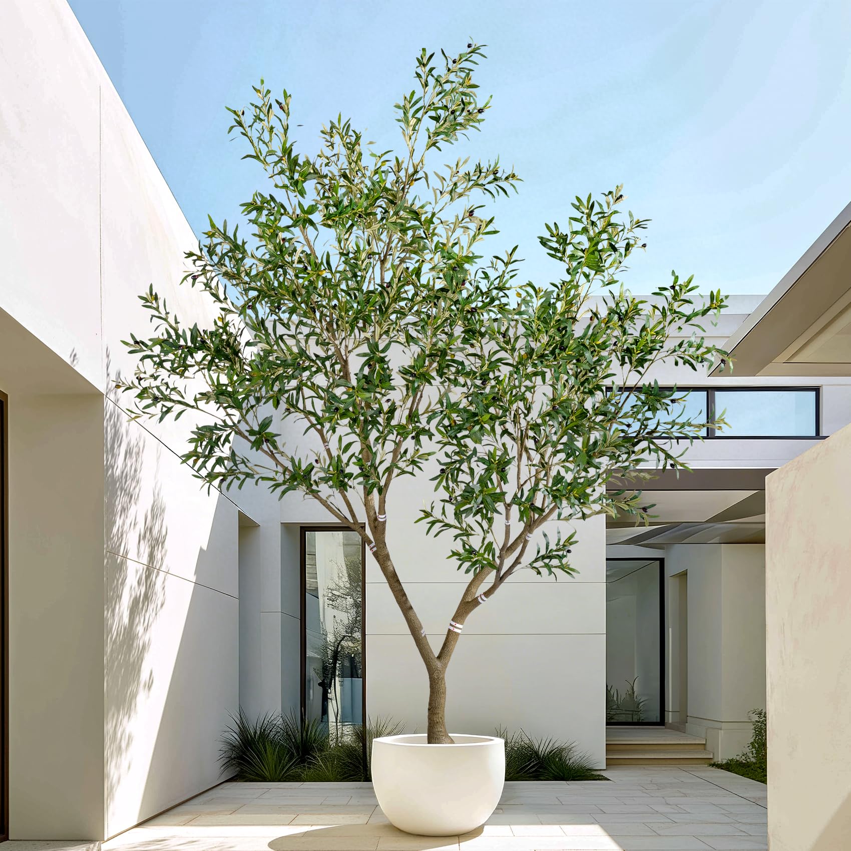 Bailikang 10ft Faux Olive Tree