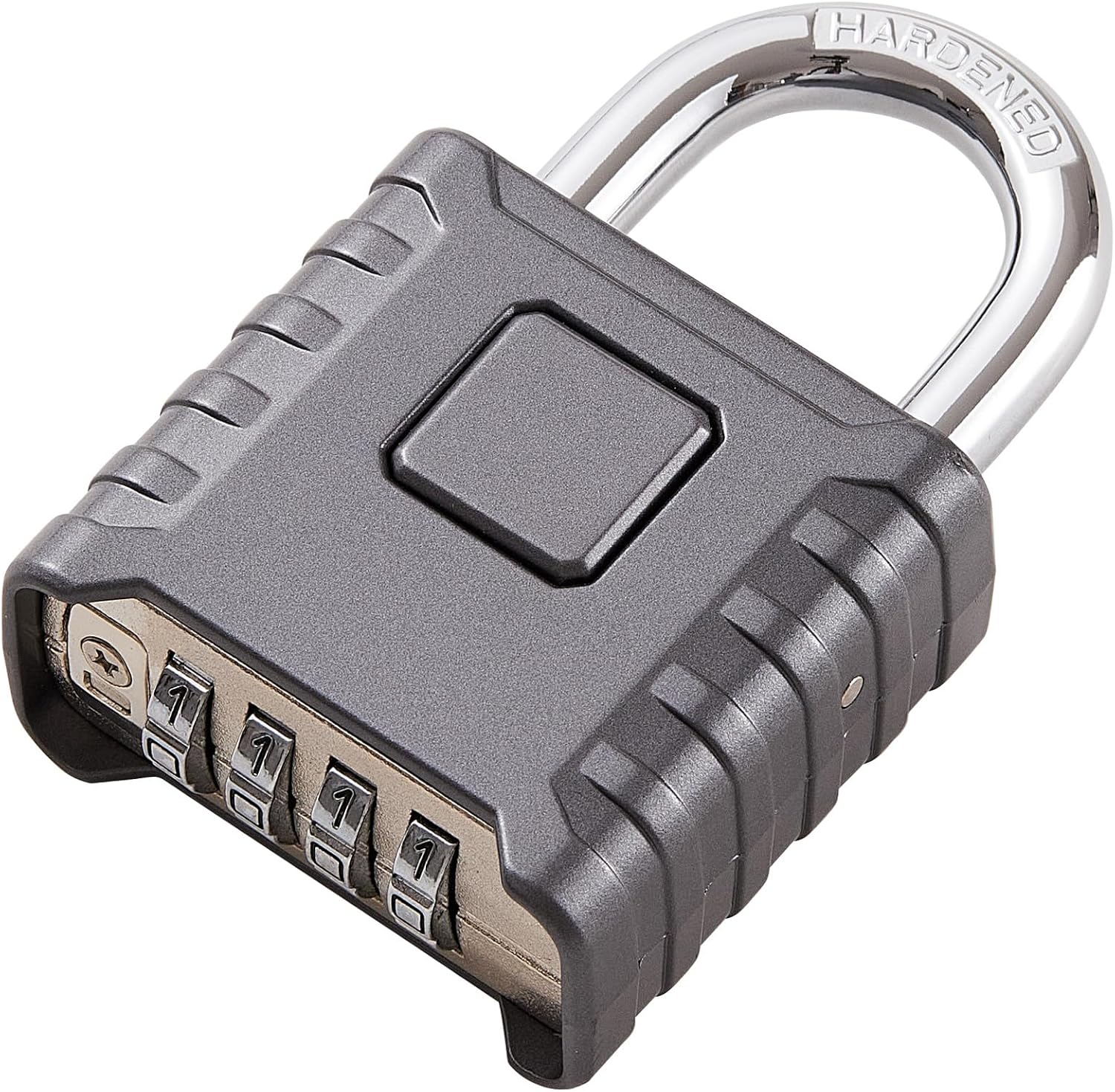 disecu® Heavy Duty 4 Digit Combination Lock, One Touch Unlocking, Anti