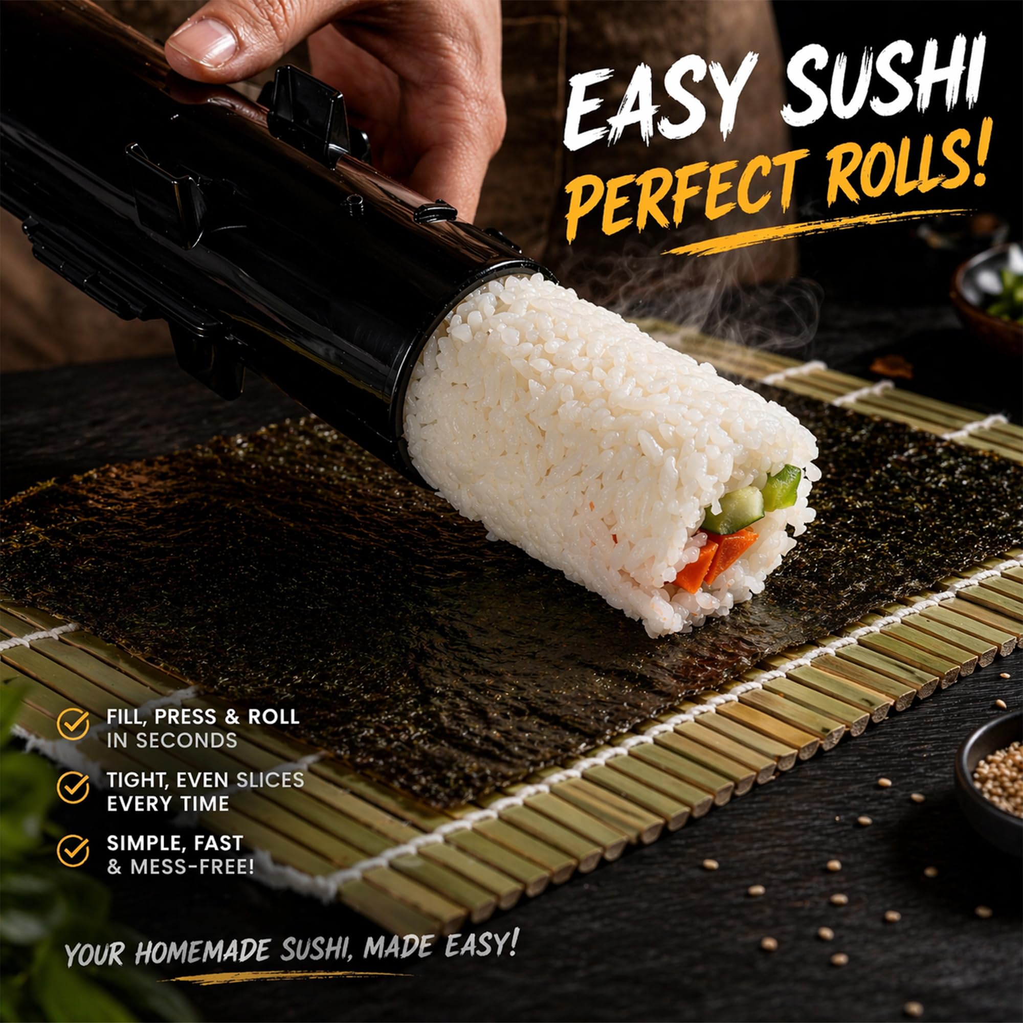 Kit de fazer Sushi Fungyand - Faça Sushi em casa! -2