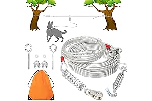 100 ft Dog Tie Out Cable for Yard
