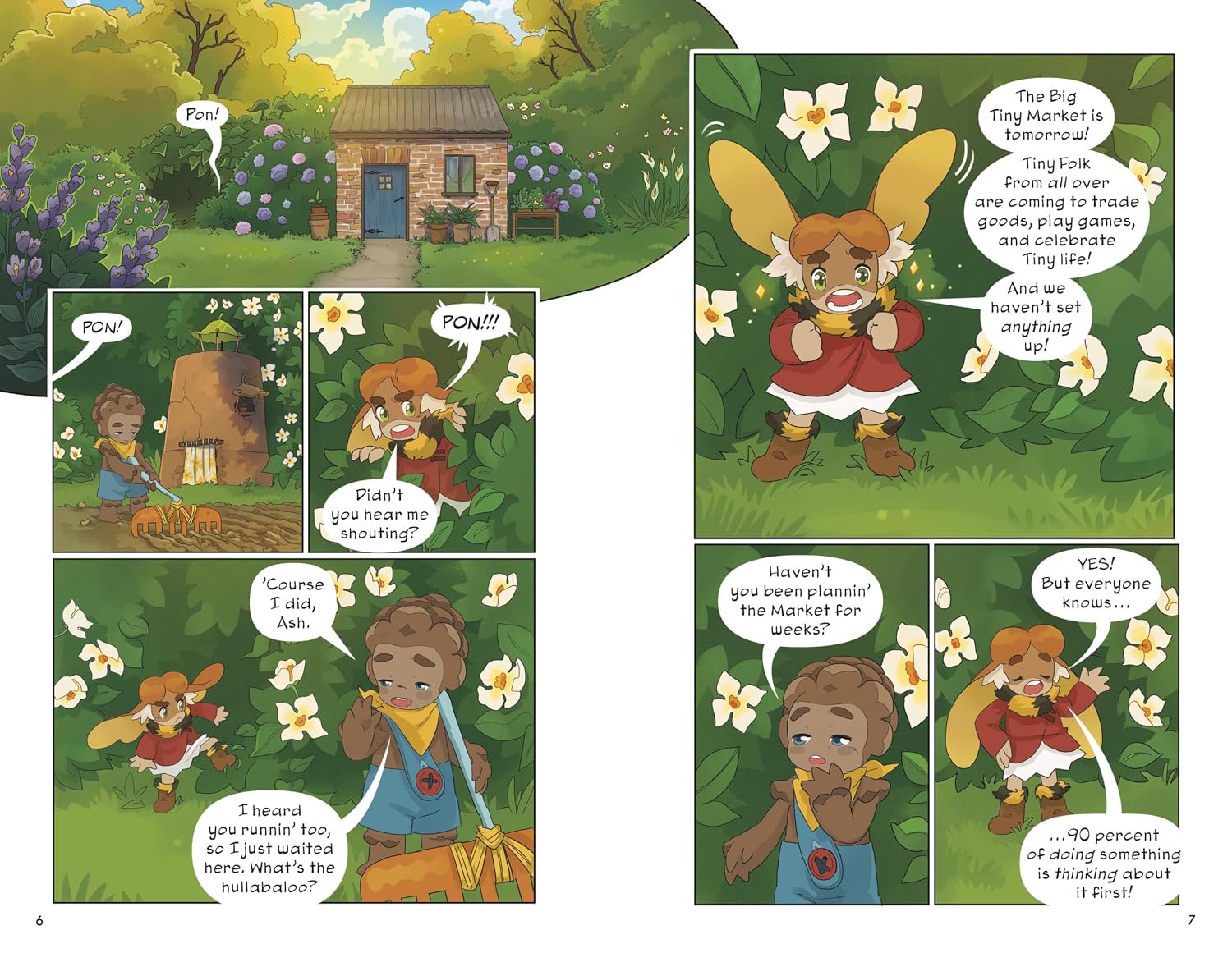 Ash’s Market Day Mayhem (Tales of the Tiny Folk)