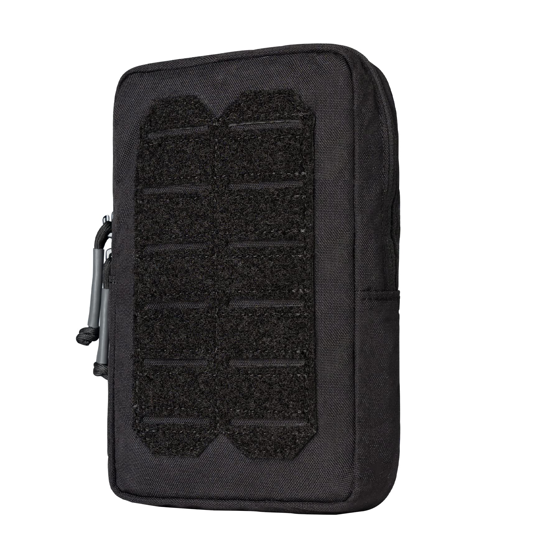 IDOGEAR Tactical MOLLE Pouch Multi-Purpose Compact EDC Small Utility Pouch Admin Organizer for Outdoor (Black)