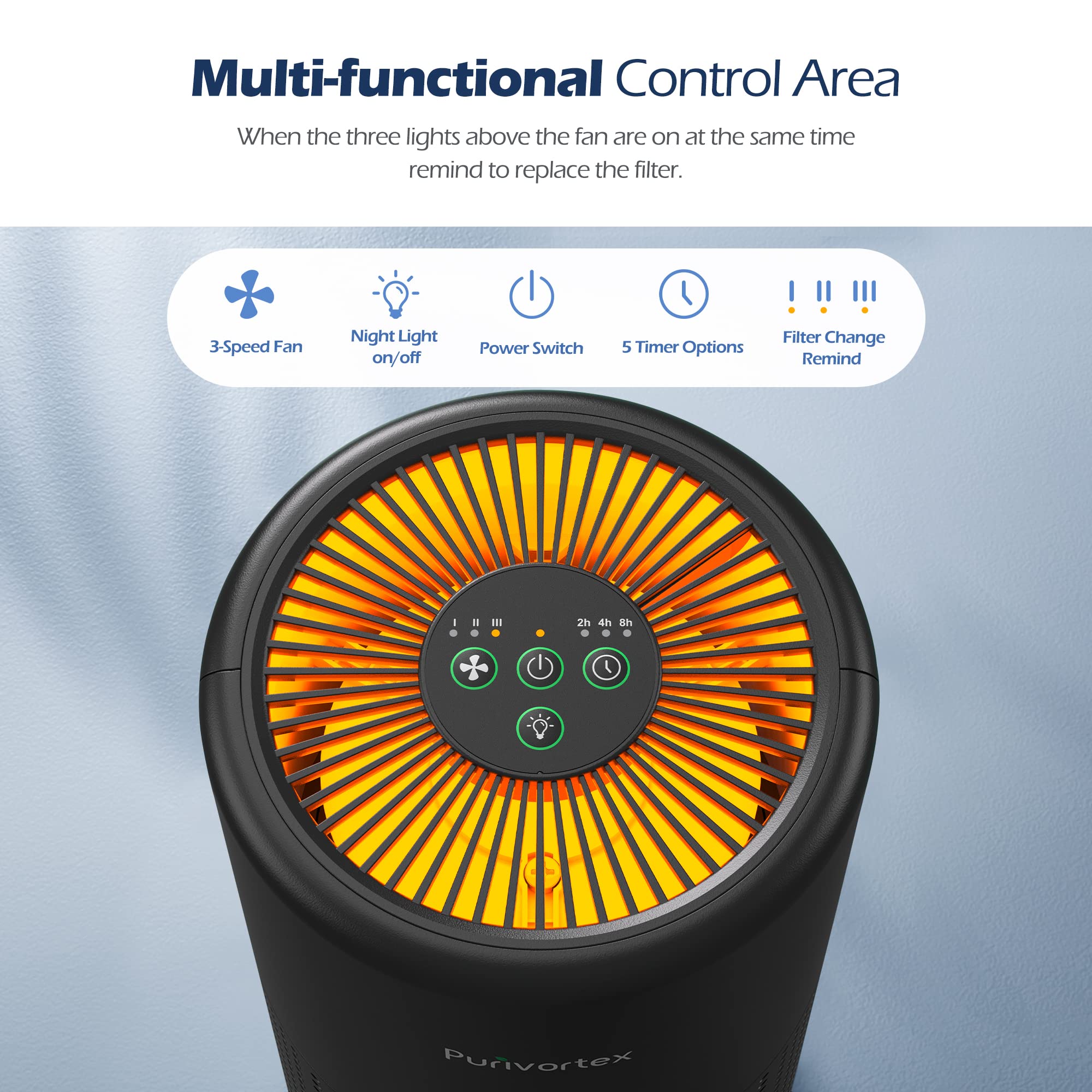 セレクトショップハッピーコネクトAZEUS True HEPA Air Purifier for HOME, Large Room