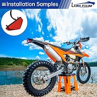 LOKLISUM LED Motorkerékpár Hátsó Lámpa 12V 9 LED Féklámpa E-Jóváhagyott 3