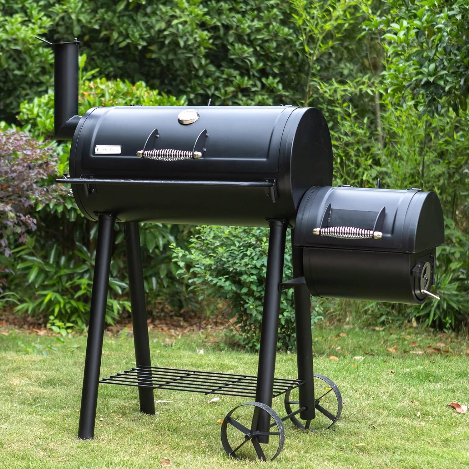 Sophia & William Charcoal Grill with Offset Smoker, 512