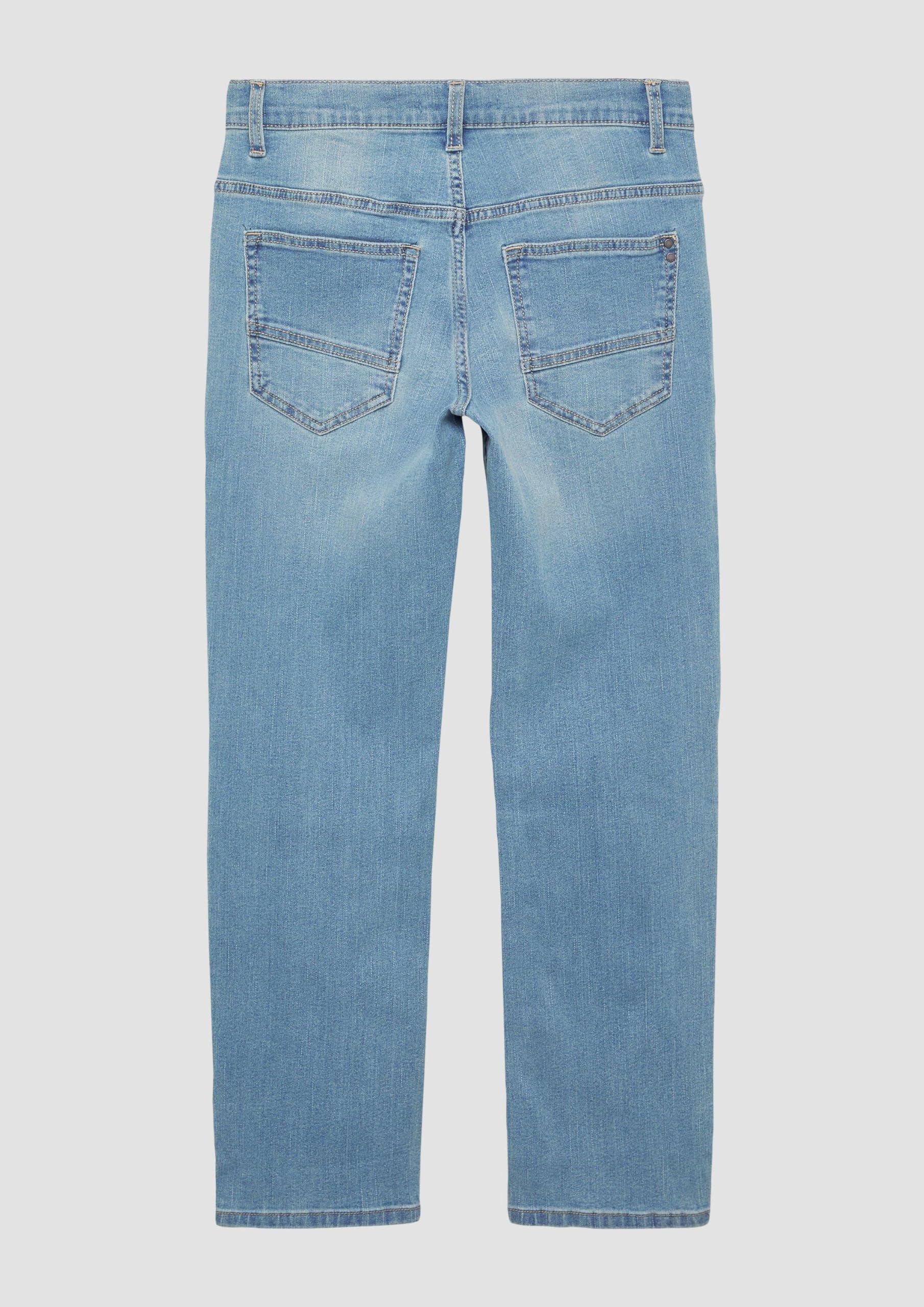 s.Oliver Jeans Pete/Regular Fit/Mid Rise/Straight Leg