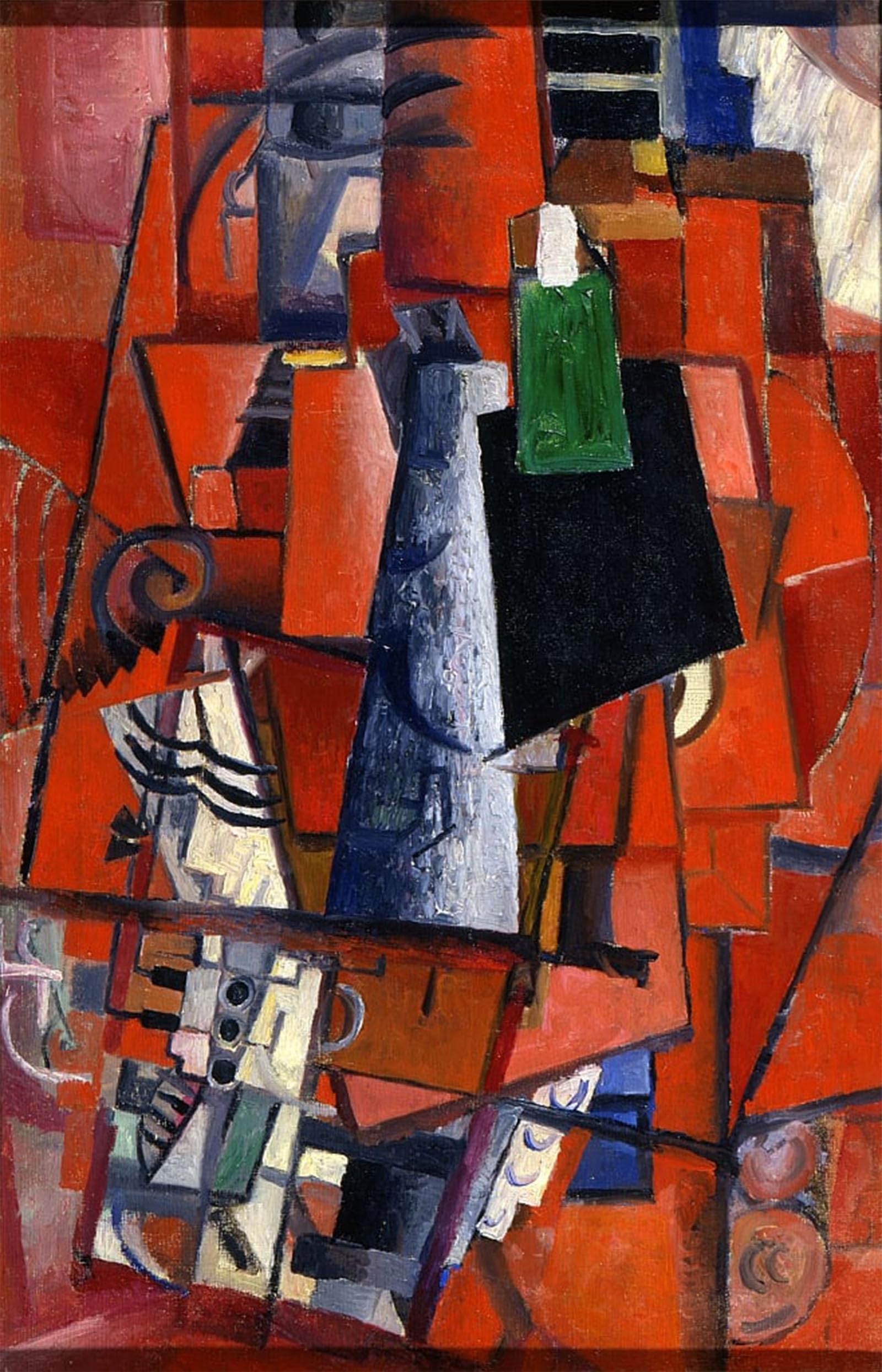 ARTXLXXBN Famous Painting Canvas Artwork Graffiti Print a Woman At the Piano by Kazimir Severinovich Malevich Portrait Canvas Image for Home Decor 60x90cm
