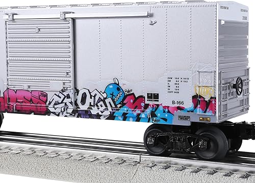 Miniatura 4 de Lionel Bloque de construcción de juguete Graffiti Hi-Cube Boxcar en plástico de color natural para niños de 14 años en adelante