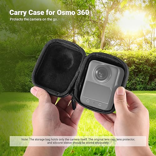Miniatura 2 de NEEWER Estuche de almacenamiento compatible solo con DJI Osmo 360, protector portátil a prueba de salpicaduras, a prueba de polvo, bolsa de