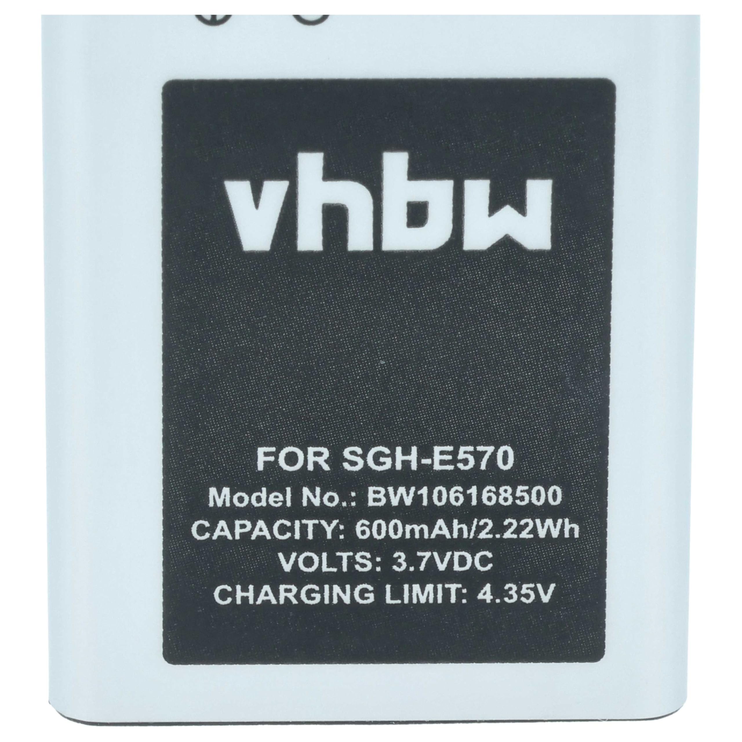 Bateria LI-ION odpowiednia do SAMSUNG SGH-E570, SGH-E488, SGH-E690, SGH-J578, SGH-J700, SGH-J700v, SGH-Z150 zastępuje AB503442BE, AB503442BUCSTD