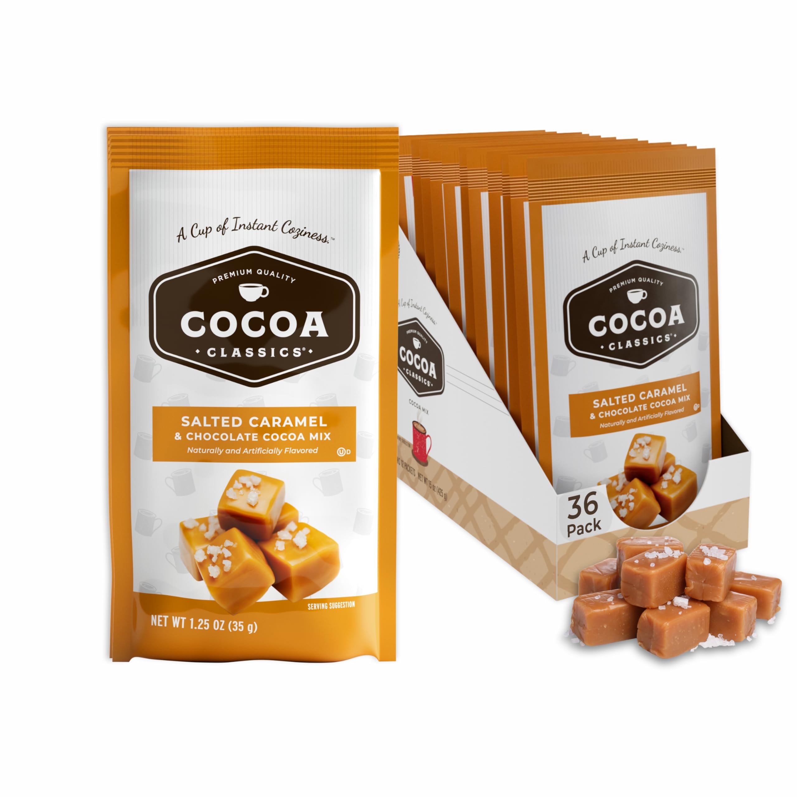 Amazon.com : Cocoa Classics Salted Caramel Cocoa Mix, Hot