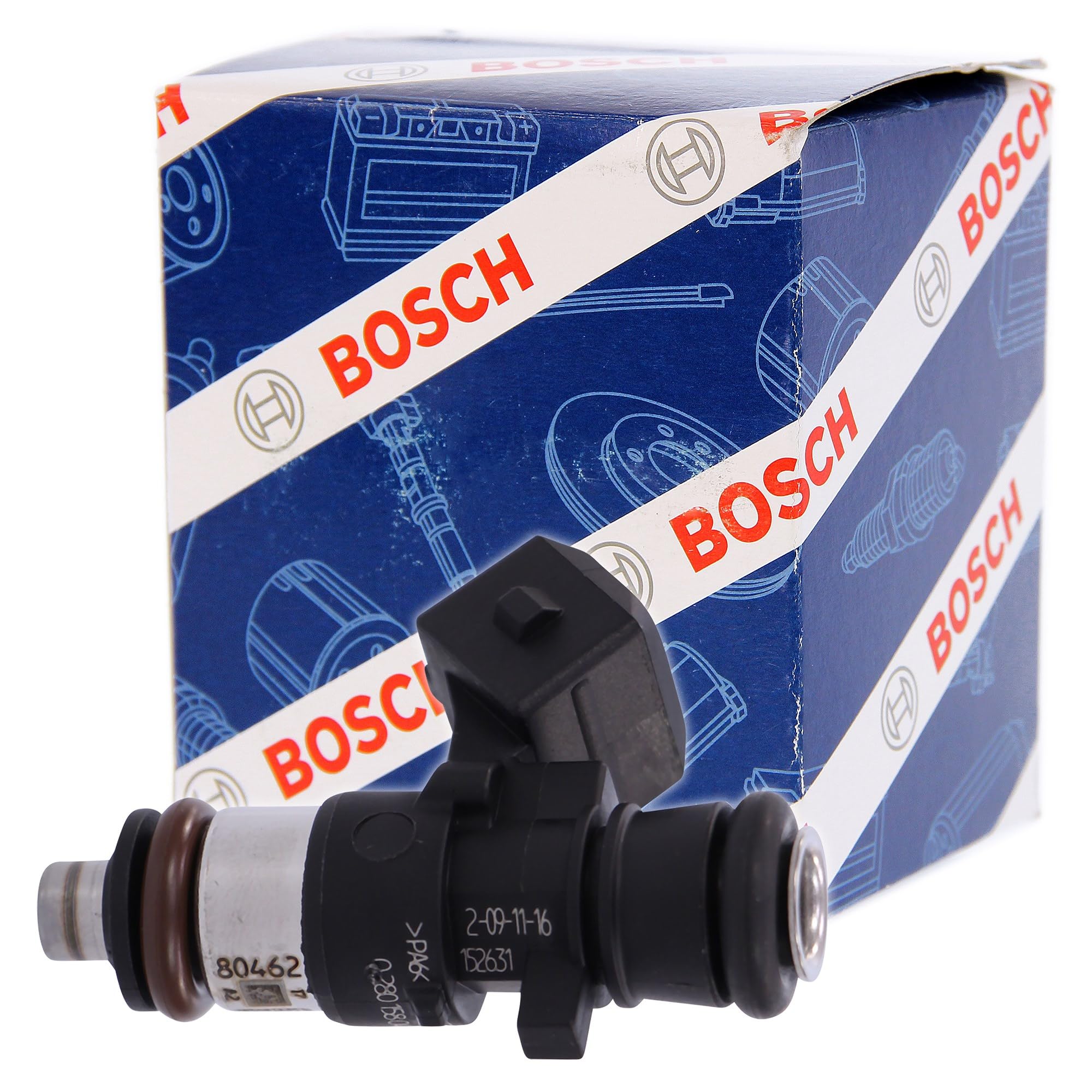 BOSCH 0280158046 Injector Petrol Injection 12 Ohm Resistor Fits Dacia Renault