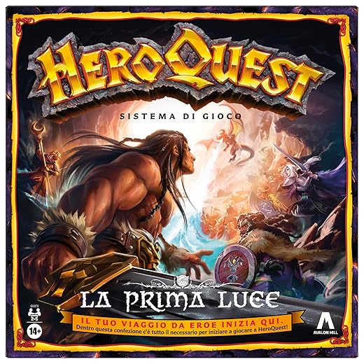 Avalon Hill, Sistema di gioco HeroQuest La prima luce, gioco da tavolo - Versione italiana
