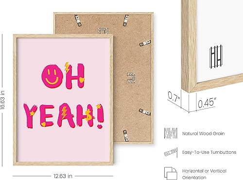 Miniatura 3 de HAUS AND HUES Póster rosa glamuroso de pared para niñas universitarias, arte de pared preppy para dormitorio, imágenes preparadas para pared,
