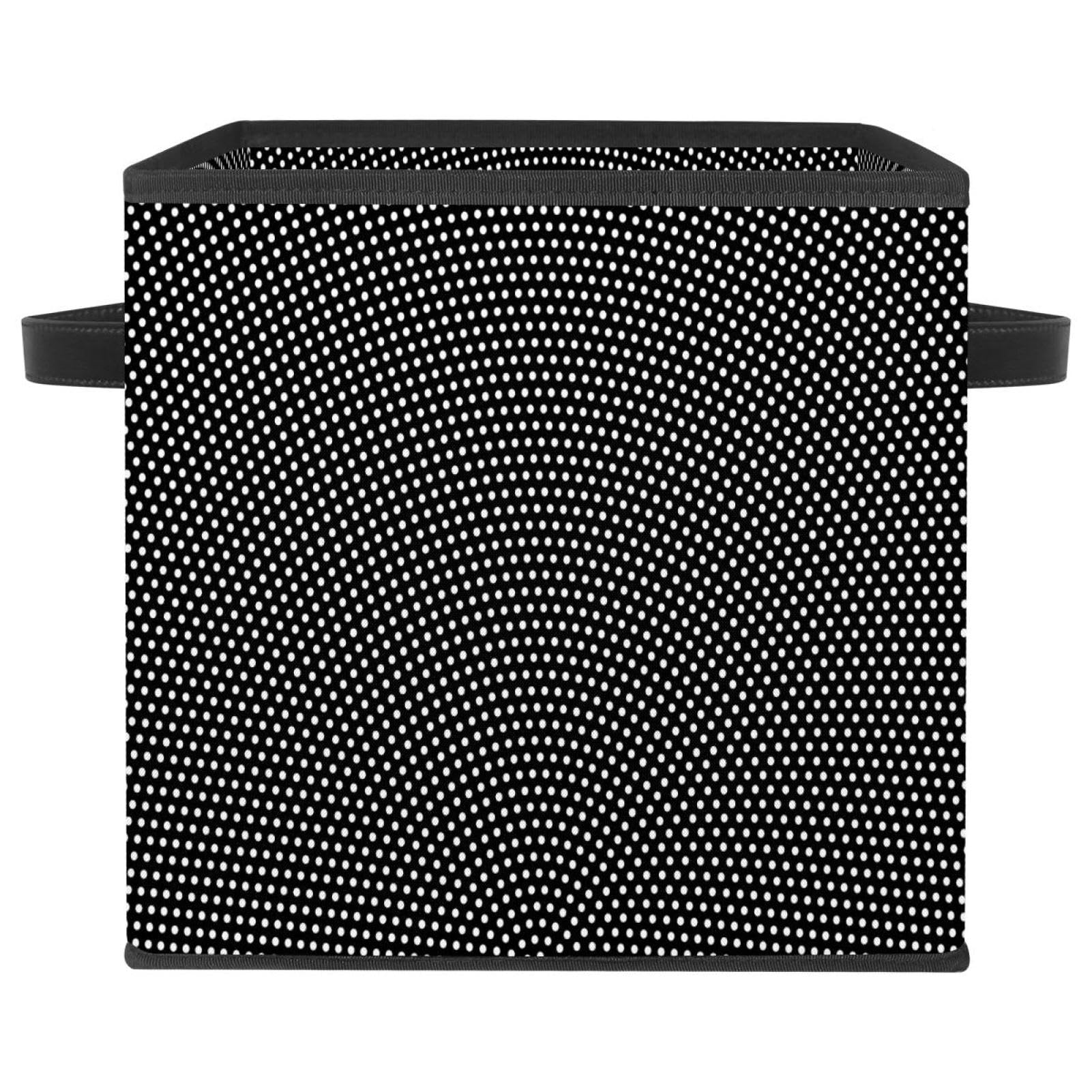 Boîte de rangement pliable en tissu cube pour jouets et vêtements