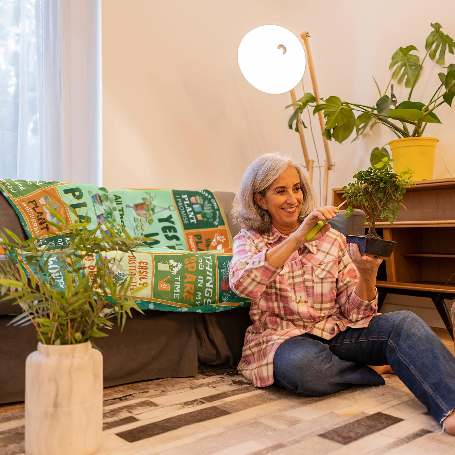 Gardening Gifts for Women/Men, Plant Gifts Blanket 50