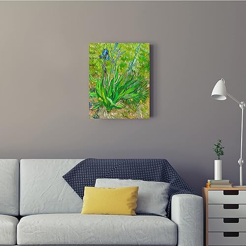 Miniatura 628 de A&T ARTWORK The Starry Night de Vincent Van Gogh. Tamaño del marco: 36 x 30 pulgadas, tamaño de la imagen: 30 x 24 pulgadas, reproducciones clásicas