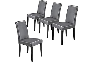 Yaheetech Set of 4 Dining Chairs