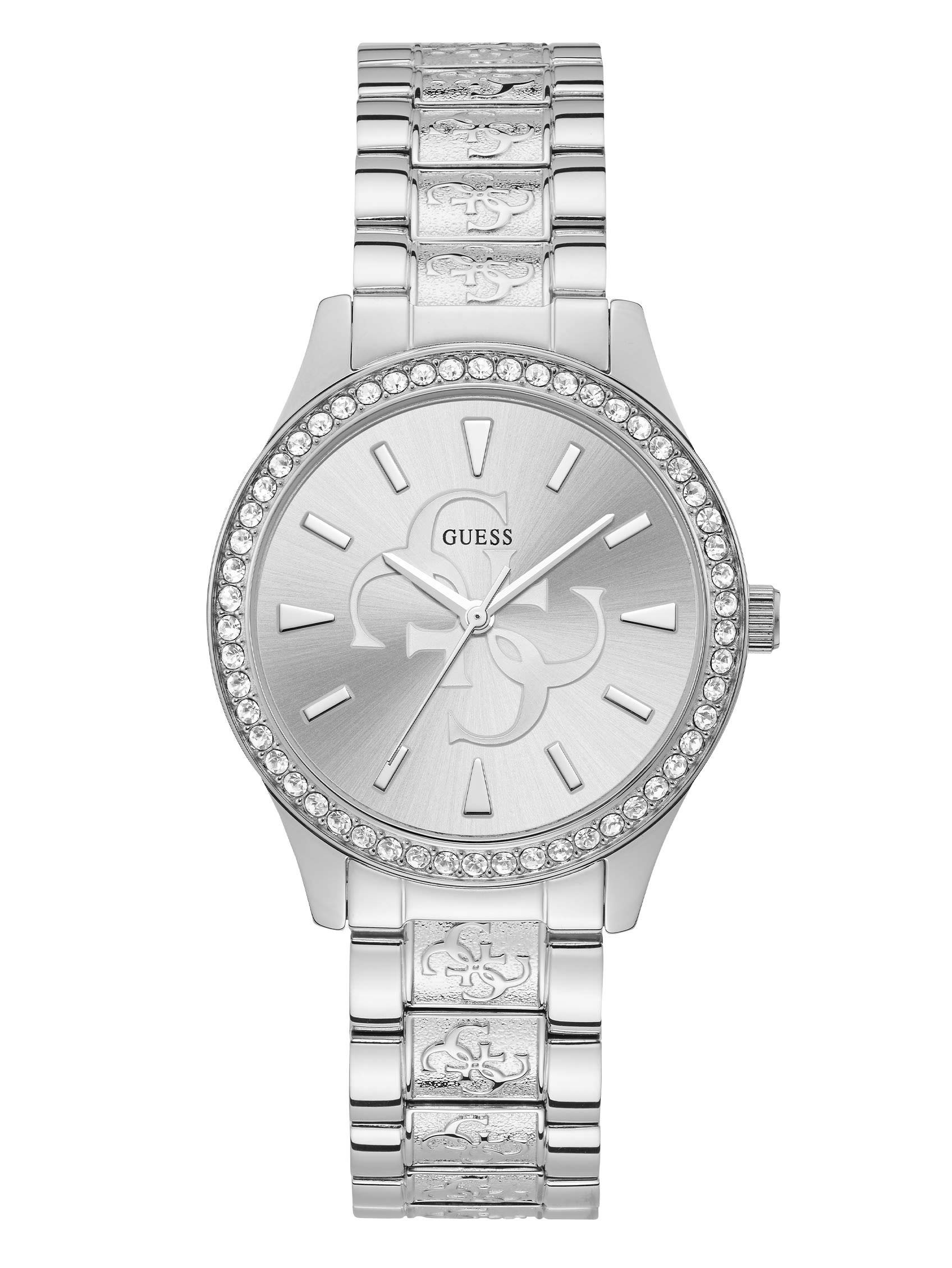 GUESS Stainless Steel Unisex-Adult U1280L1 Silver-Tone One Size Analog Watch (B07T44MR7N) Amazon Price History, Amazon Price Tracker