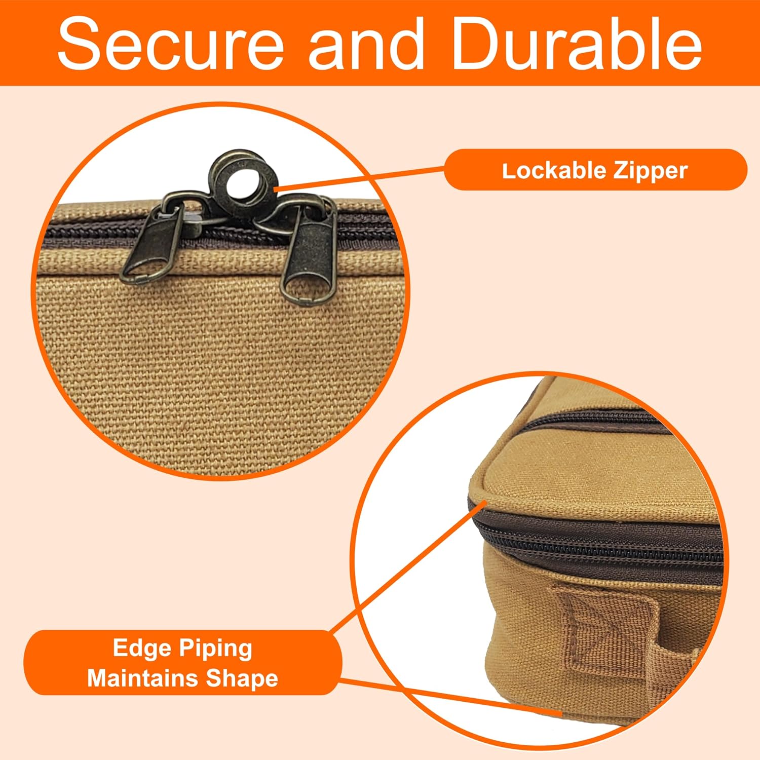 Medium Travel Pill Bottle Organizer, Slim Medicine Bag, Carr...