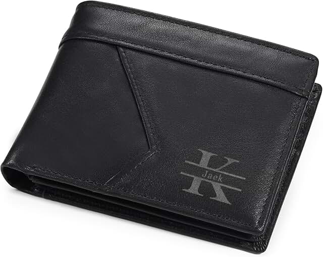 Personalized Leather Wallet for Men