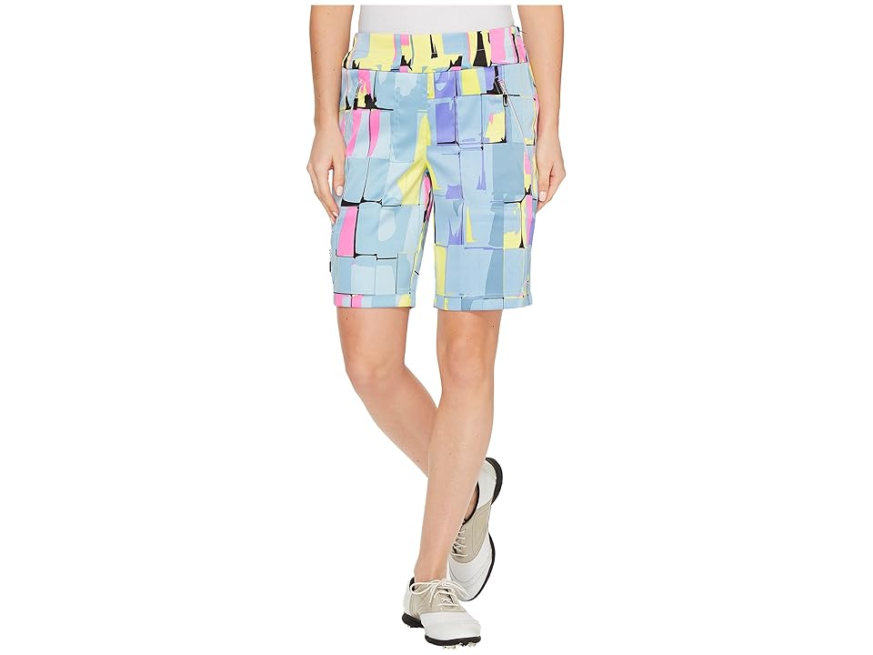 

Jamie Sadock Skinnylicious Digi Box Print 19 Shorts (Angelic) Women's Shorts