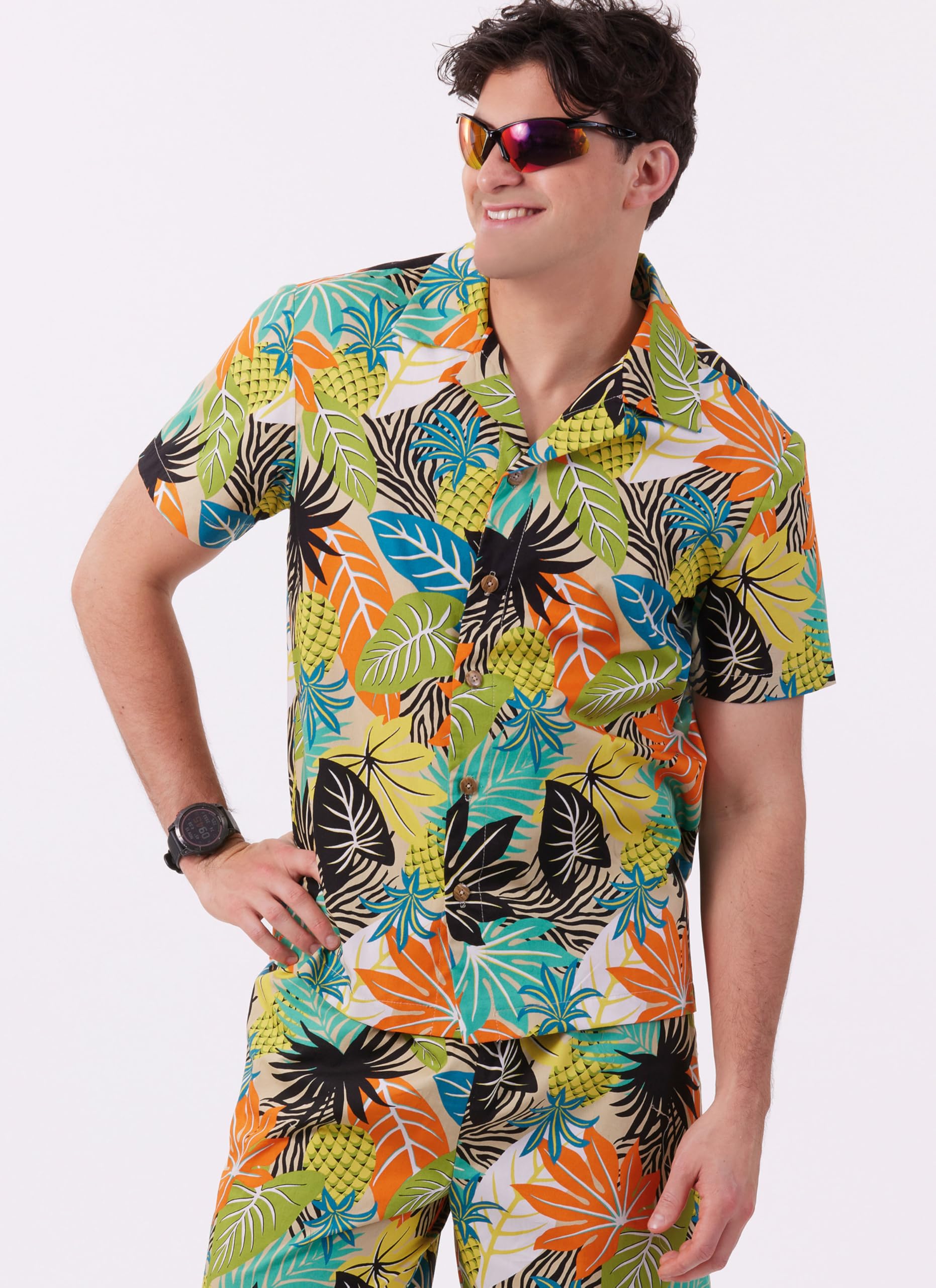 MCCALLS Sewing Pattern M8486BB Men's Shirts and Shorts BB (44-46-48-50-52), Multicoloured, 34-52 - Image 4
