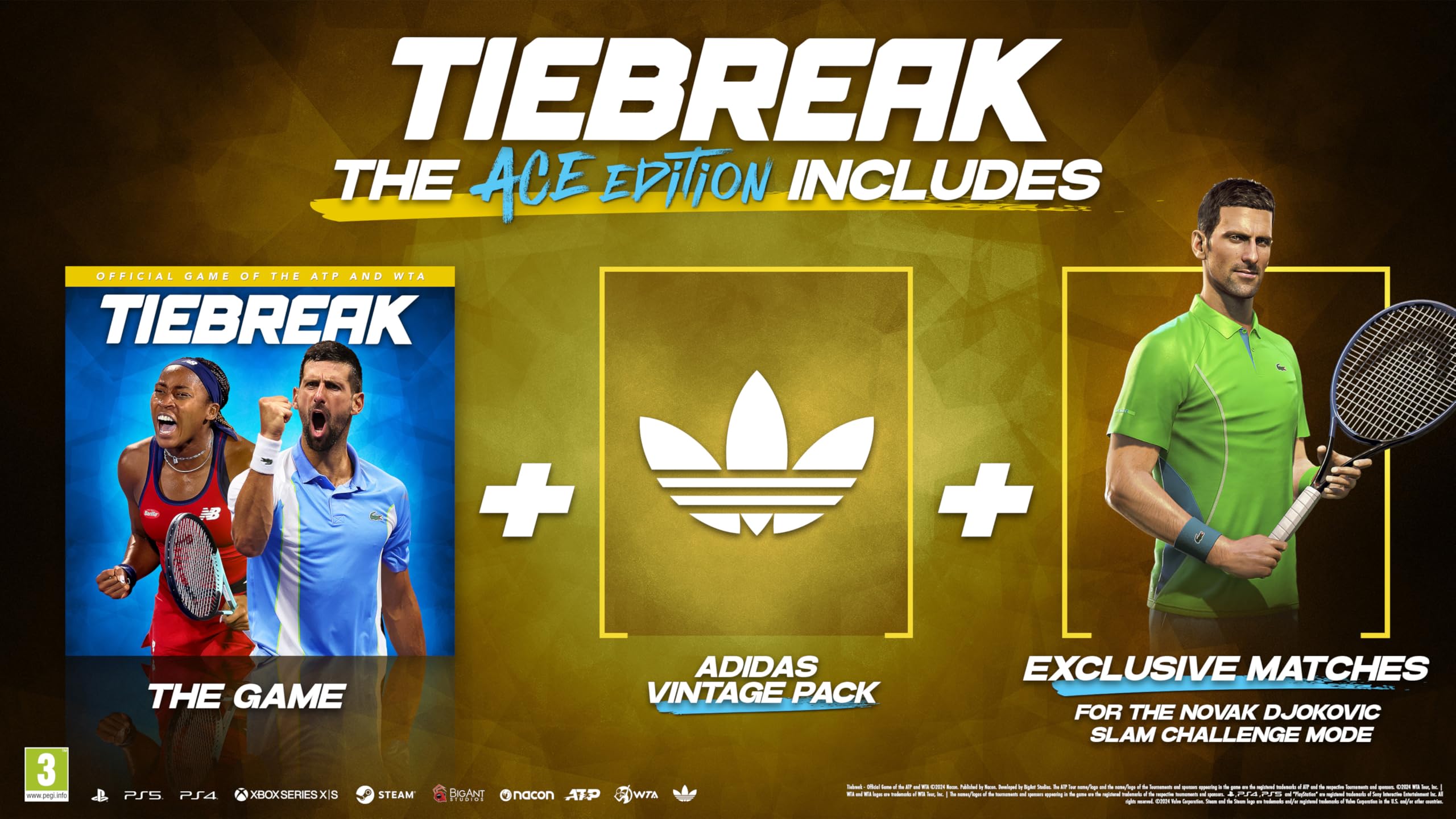 Tiebreak: Oficjalna gra ATP i WTA - ACE Edition (Xbox One/Xbox Series X)