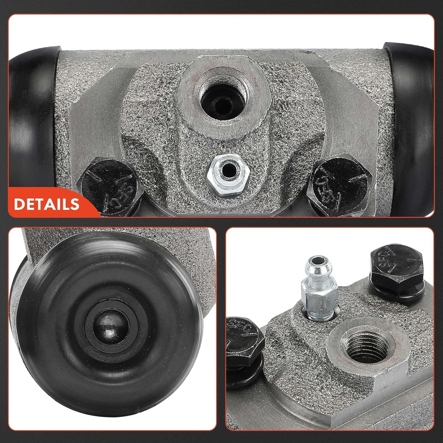 A-Premium Rear Drum Brake Wheel Cylinder Compatible with Select Chrysler, Dodge & Plymouth Models - Charger, Challenger, Aspen, Dart, Town & Country, 300, Fifth Avenue, Imperial, New Yorker, 2-PC Set