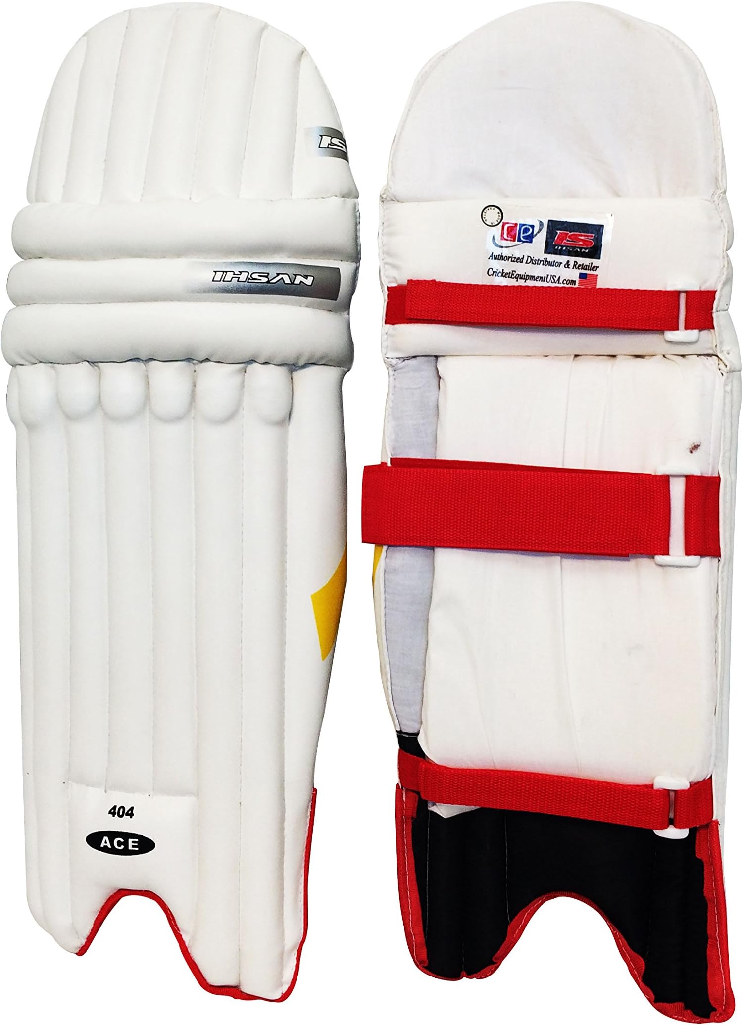 Cricket Batting Legguards ACE 404 By Ihsan - Legs Protection Men Right Handed