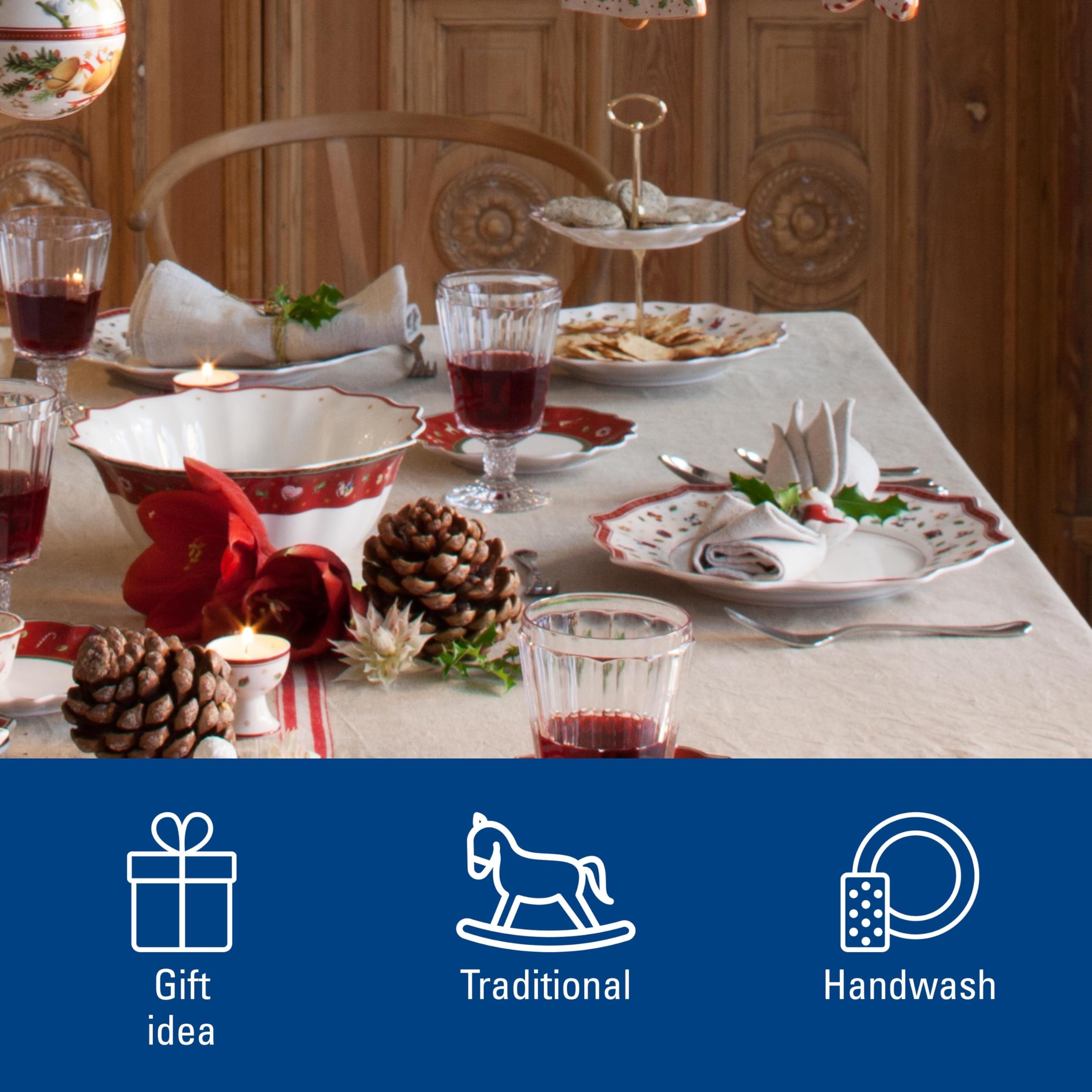 Villeroy & Boch Toy'S Delight Etażerka, Wielokolorowy, 2 Piętra