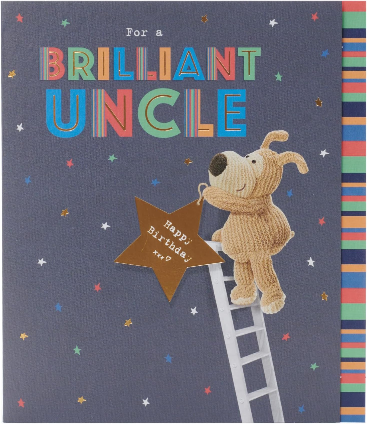 Boofle Birthday Card for Uncle - Cute DesignThe Forest Stewardship Council