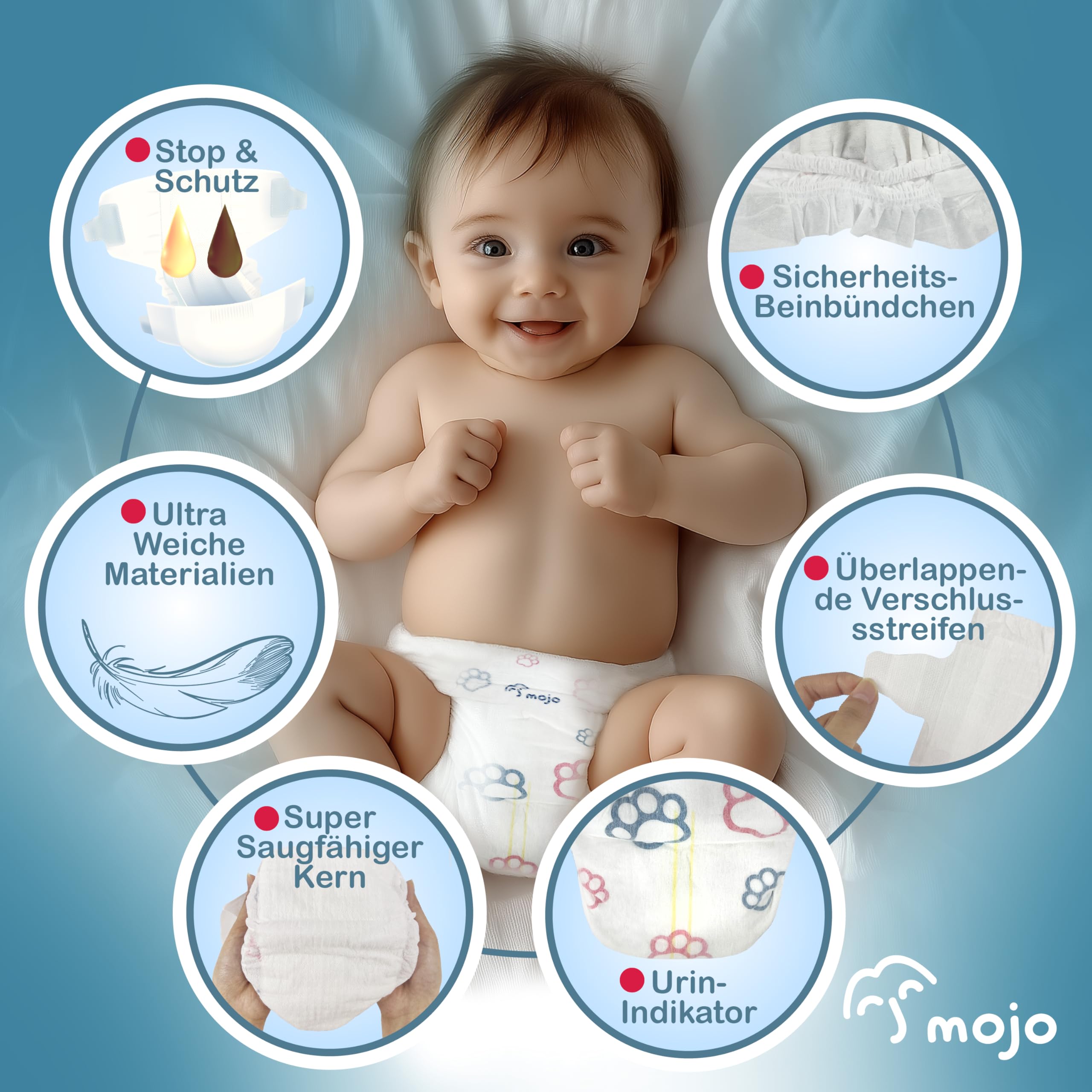 Einweg Babywindeln Größe 5, Auslaufschutz, Ultrasanft, Atmungsaktiv, Superabsorbierend, Unisex 12-17 kg, 102 Stück