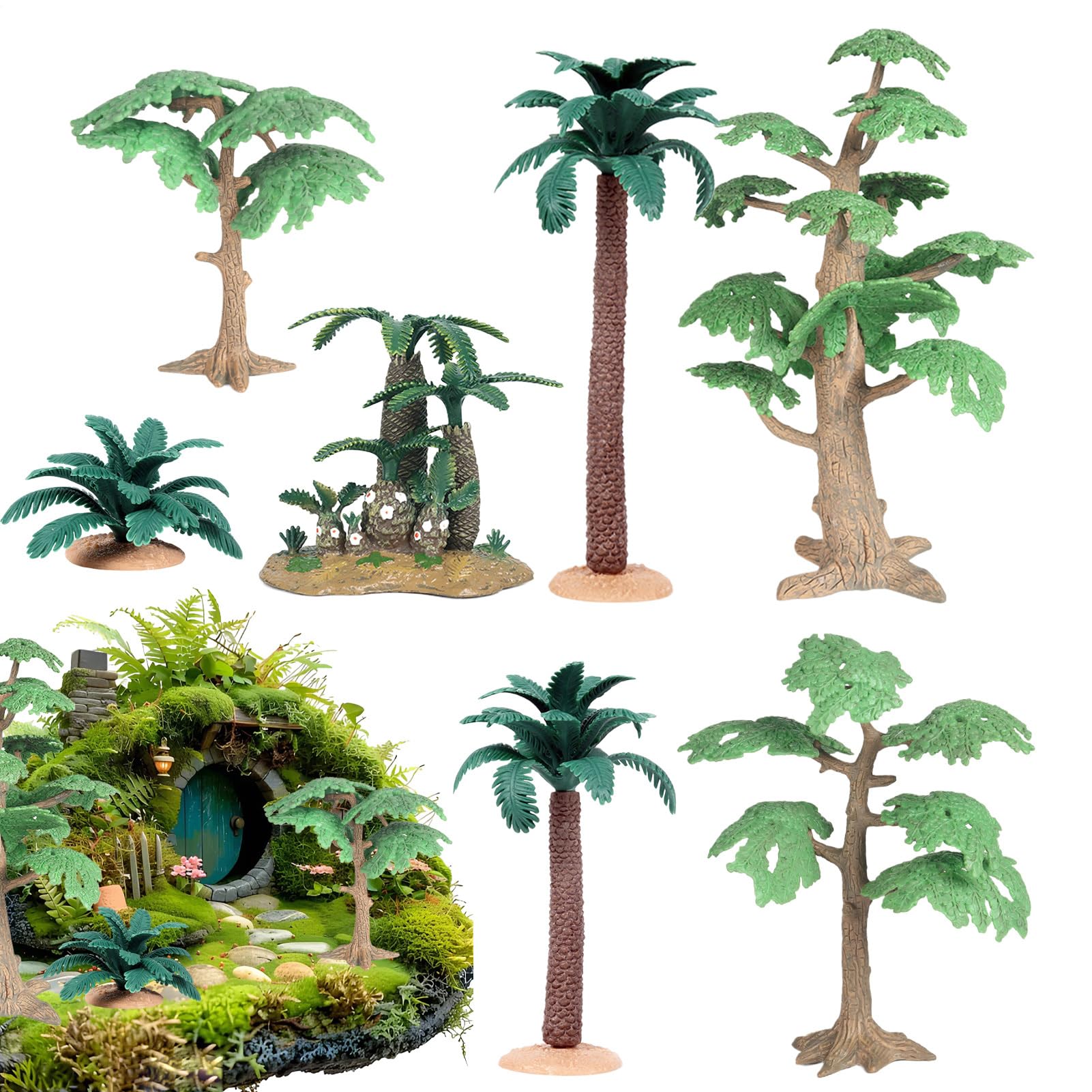 Arbres miniatures pour diorama pour en finir avec les décors plats