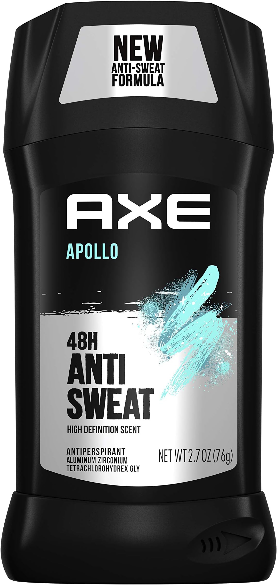 Axe Dual Action Antiperspirant Stick For Long Lasting Freshness Apollo Sage & Cedarwood 48 Hour Anti Sweat Mens 2.7 Oz