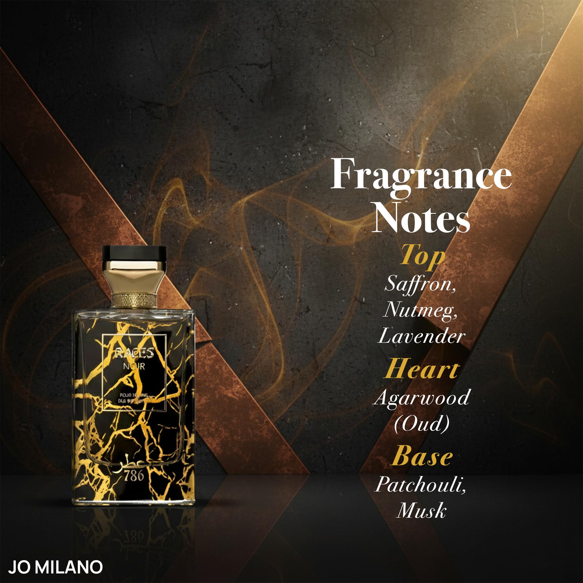 Amazon.com : Jo Milano Raees Noir Eau De Parfum Spray | 3.4 oz