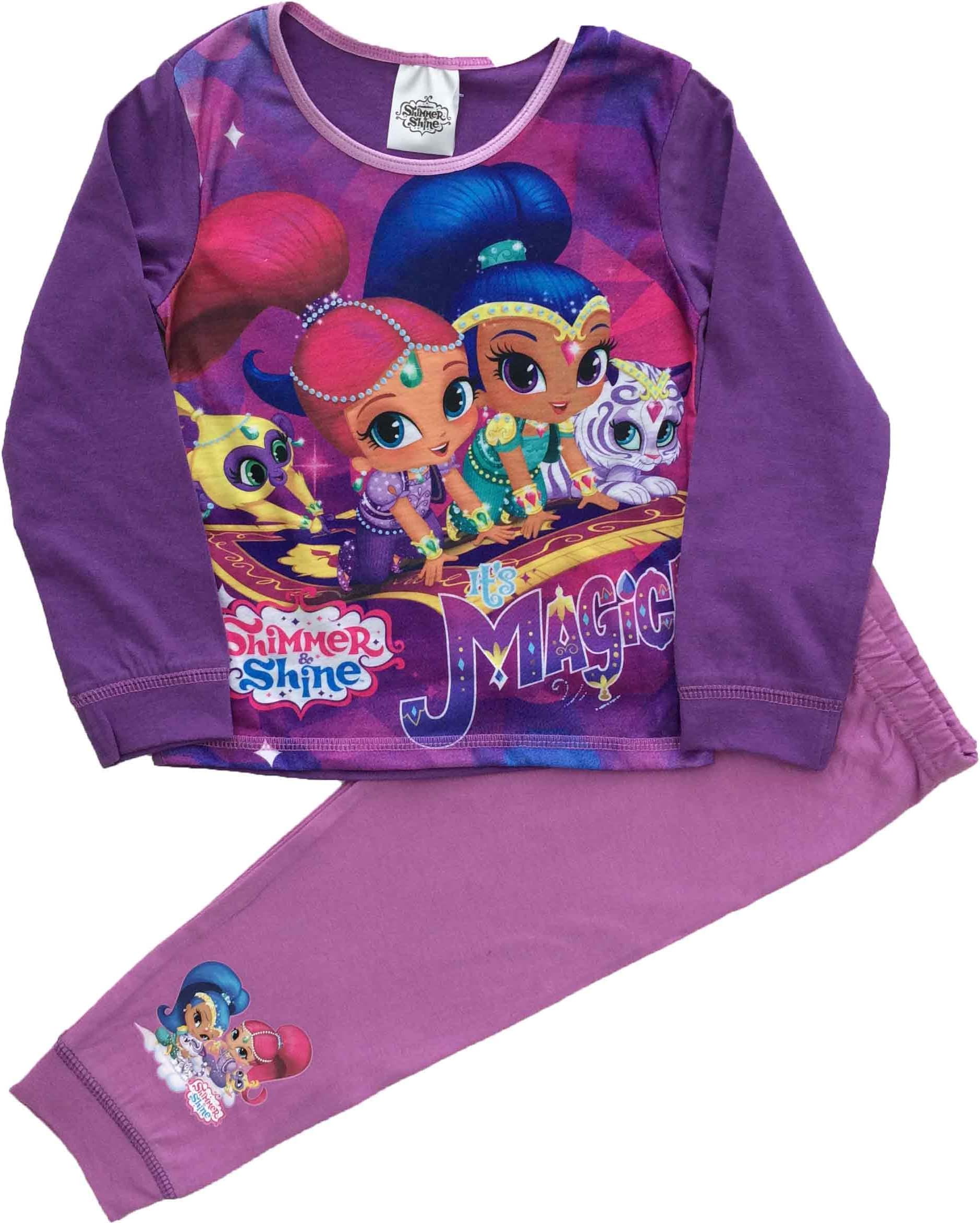 Shimmer and ShineGirls Shimmer and Shine Pjs Pyjamas, Purple, 3-4 Years