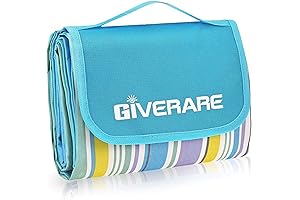 GIVERARE XL Sand-Free, Waterproof Picnic Beach Mat