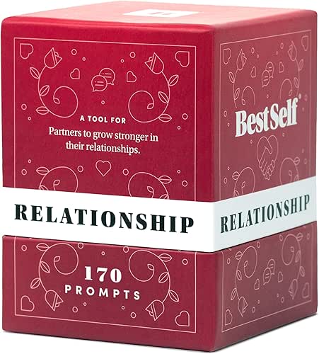 BestSelf Relationship Deck 170 Discussion Prompts Conversations Starter Couples Games